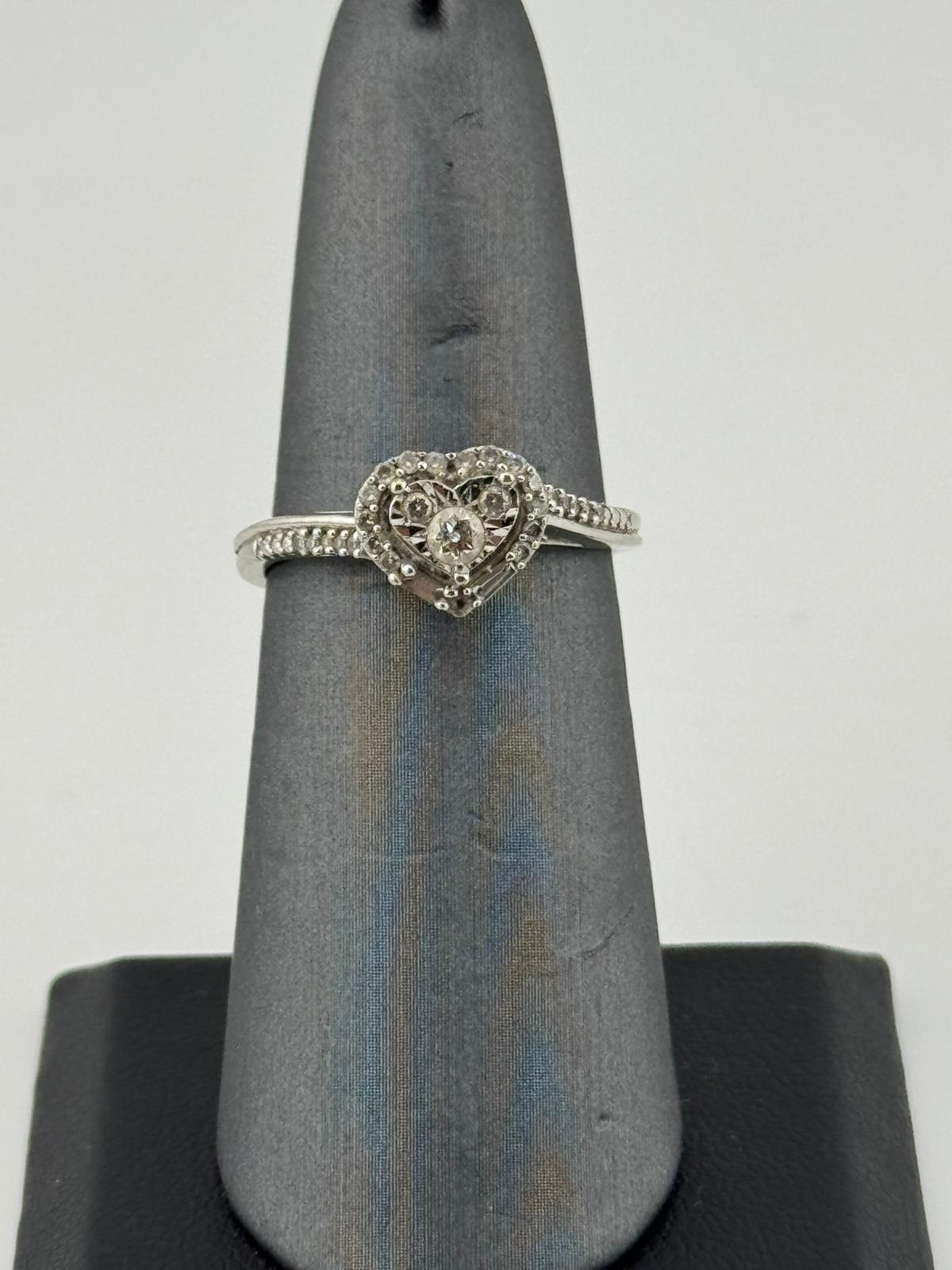 White Gold Ring