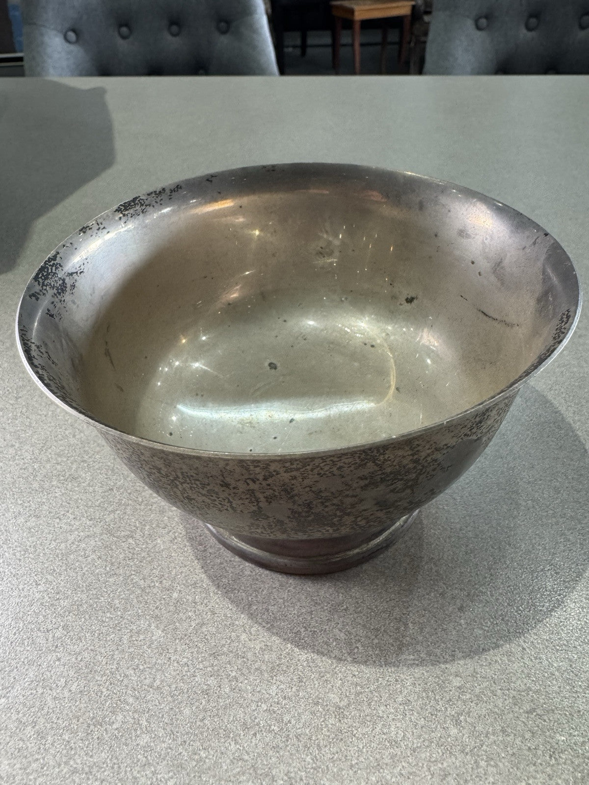 Cartier Sterling Silver Bowl - A Paul Revere Reproduction Flared  Rim 173+ Grams