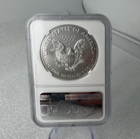 MS70 2020 American Silver Eagle NGC