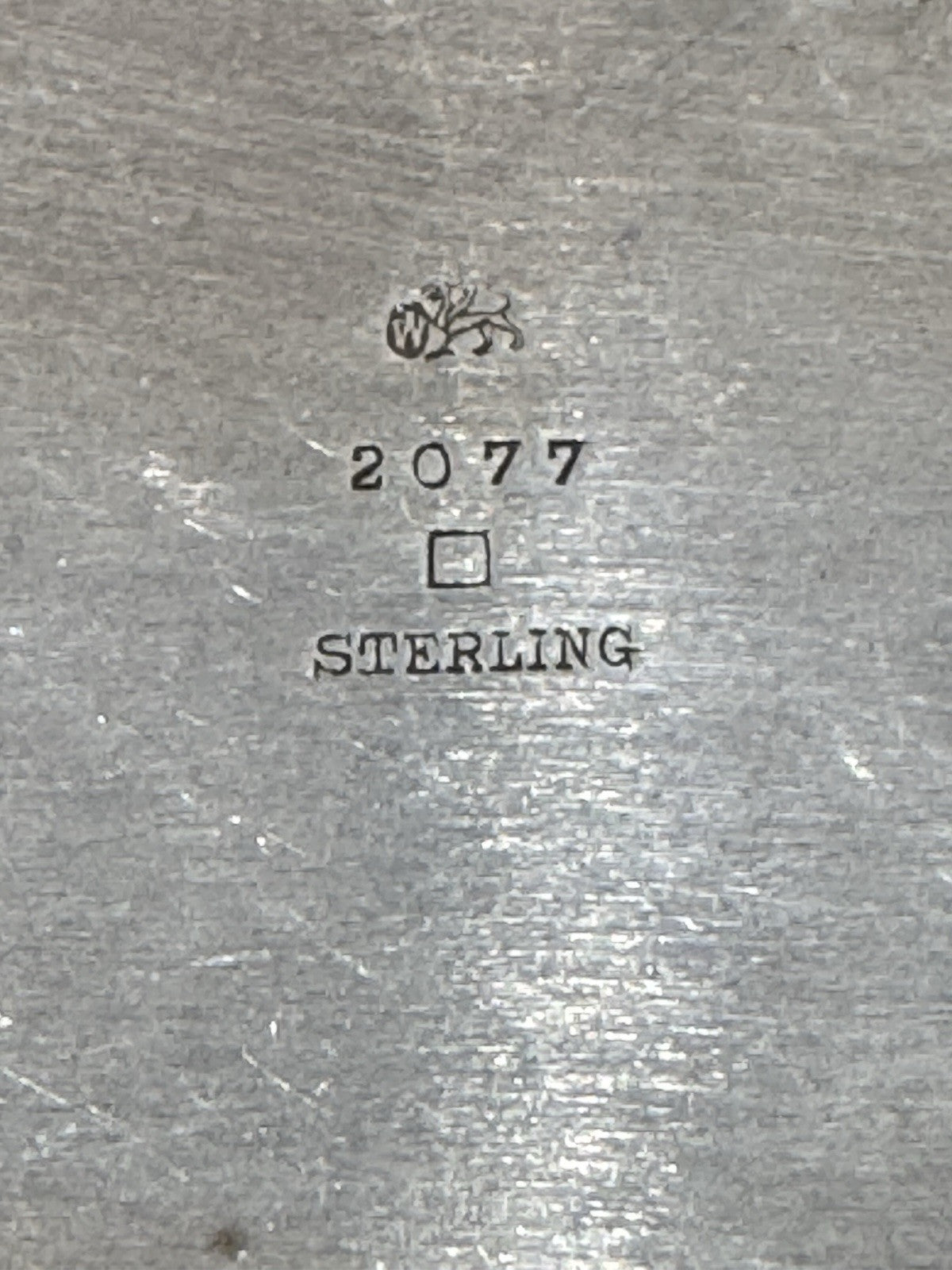 Vintage Octagon Shaped Serving Bowl 107+ Grams Sterling Silver