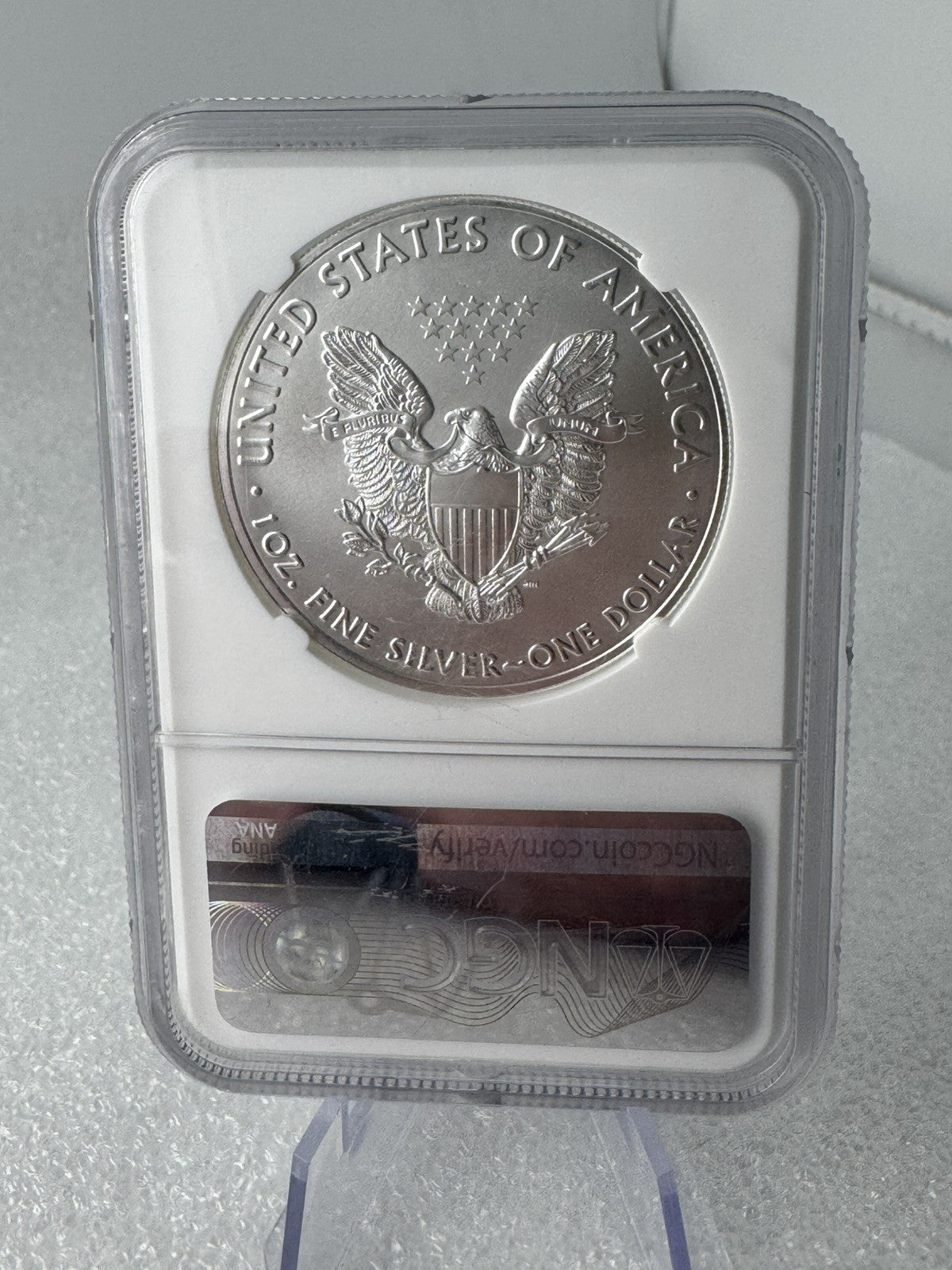 2020(P) Eagle S$1 Silver Eagle Emergency Production First Day of Issue NGC MS 69