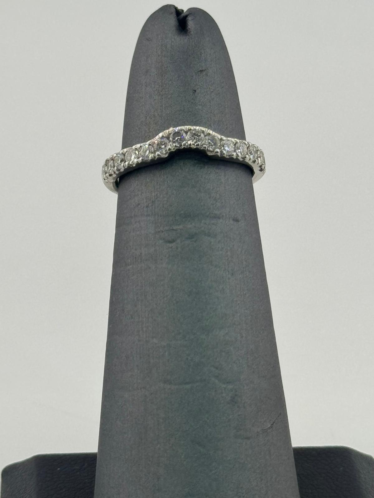 white gold ring