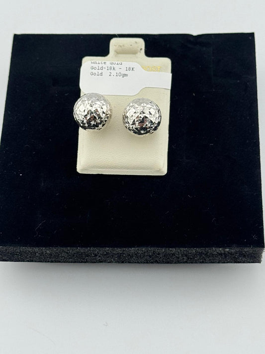 White Gold Earring