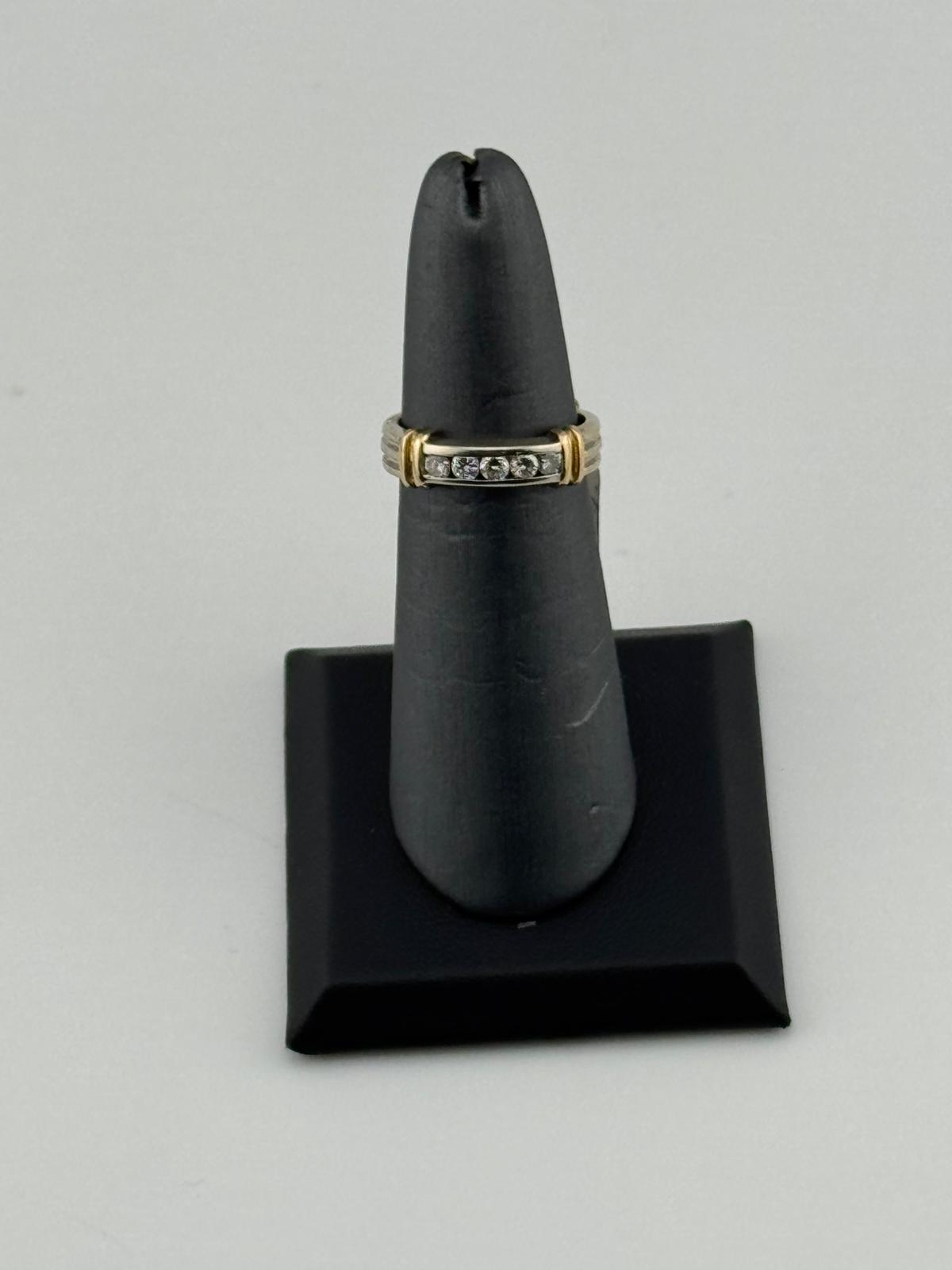 White Gold & Yellow Gold Ring