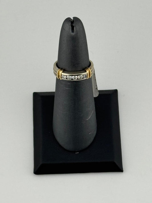 White Gold & Yellow Gold Ring