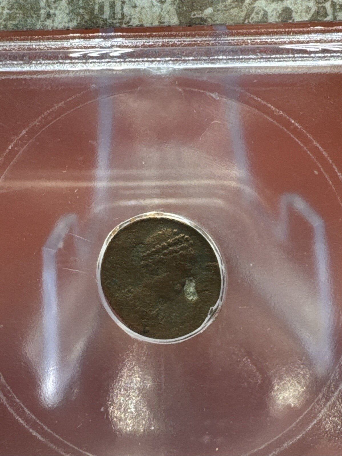 ICG - Genuine ROMAN EMPIRE Coin Slab 27BC-476AD Amazing Historical Bronze A3