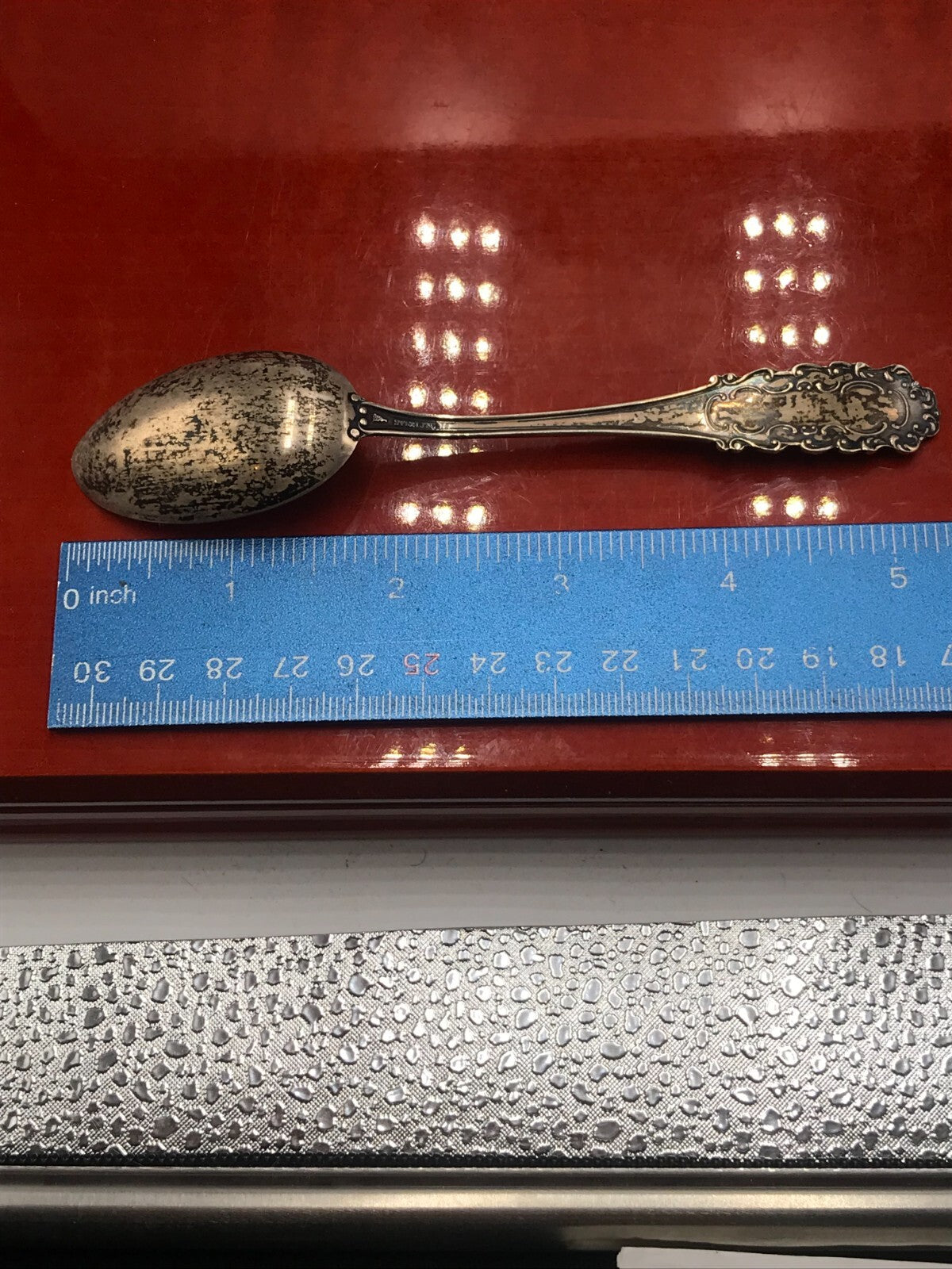 Antique Anderson County Court House Garnett, KS Silver Spoon 5.25" 14.2g