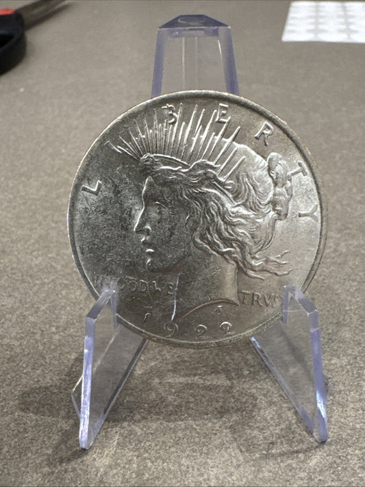 Better - 1922-S Peace Silver Dollar - 90% US Coin Stunning Details