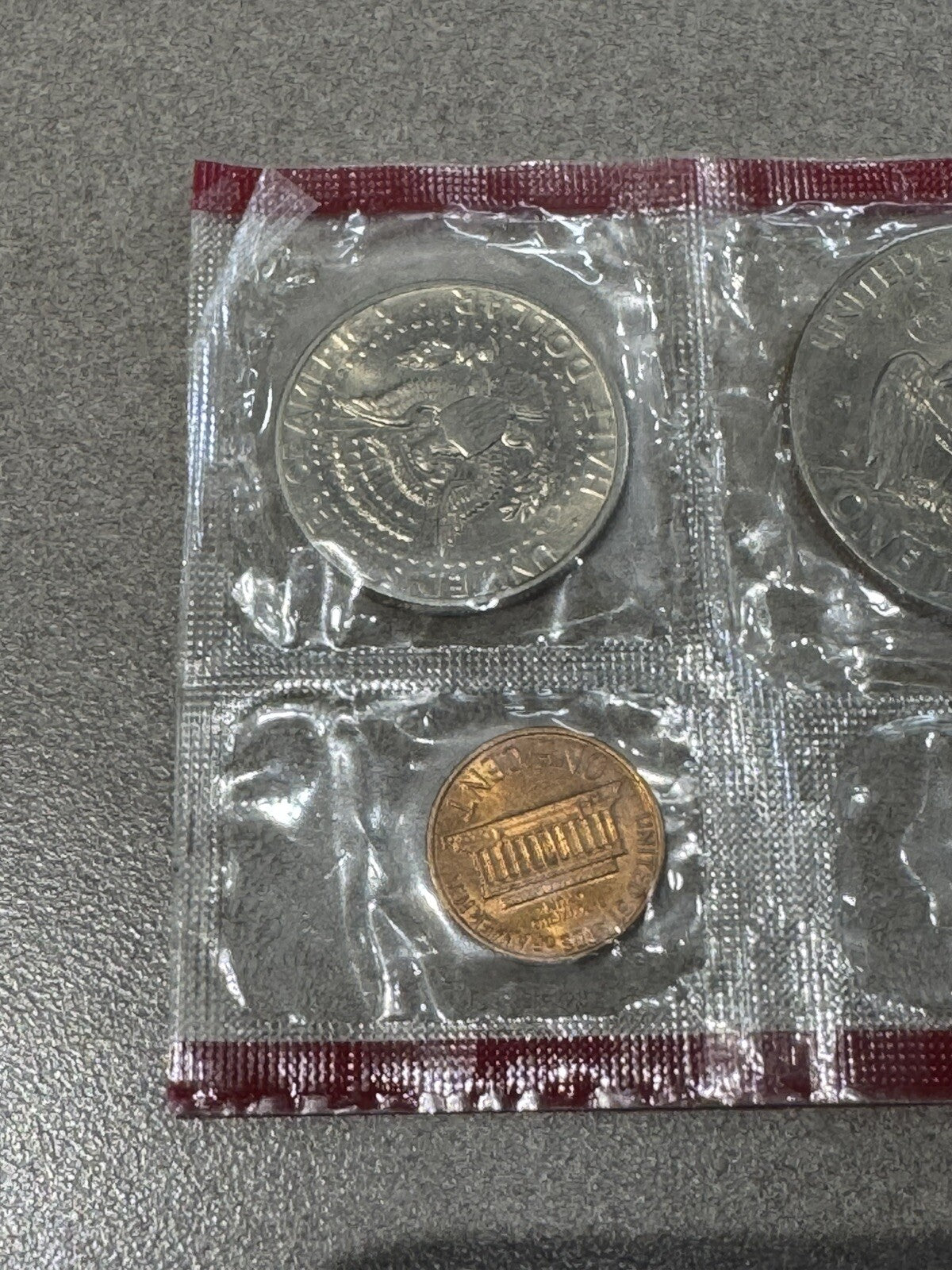 1977 Uncirculated Coin Set 12 Coins Nicely Toned P-D