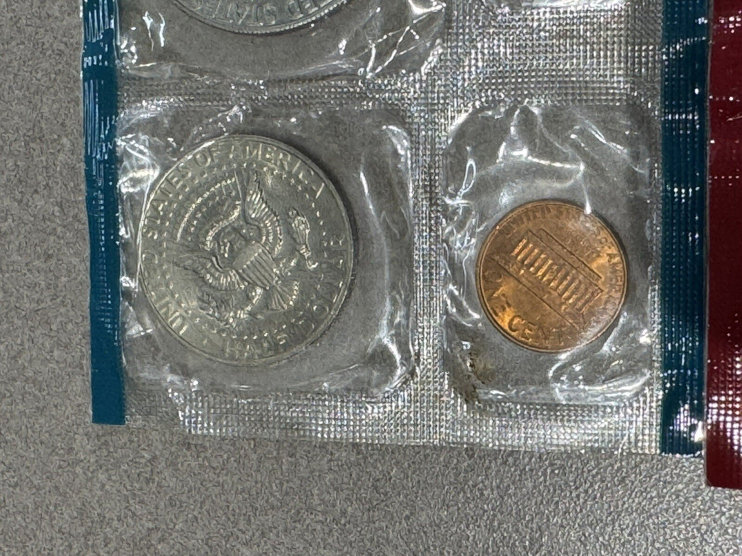 1978 Uncirculated Coin Set 12 Coins Nicely Toned P-D