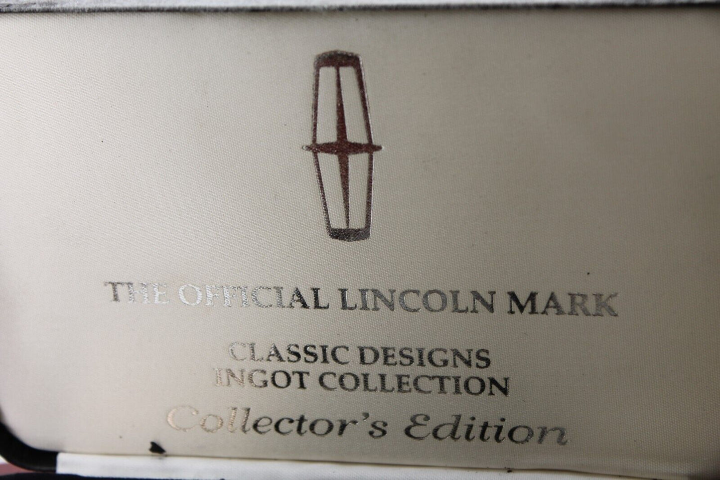 OFFICIAL LINCOLN MARK SERIES CLASSIC DESIGN (8) 1.2 OZ/.999 SILVER PROOF SET