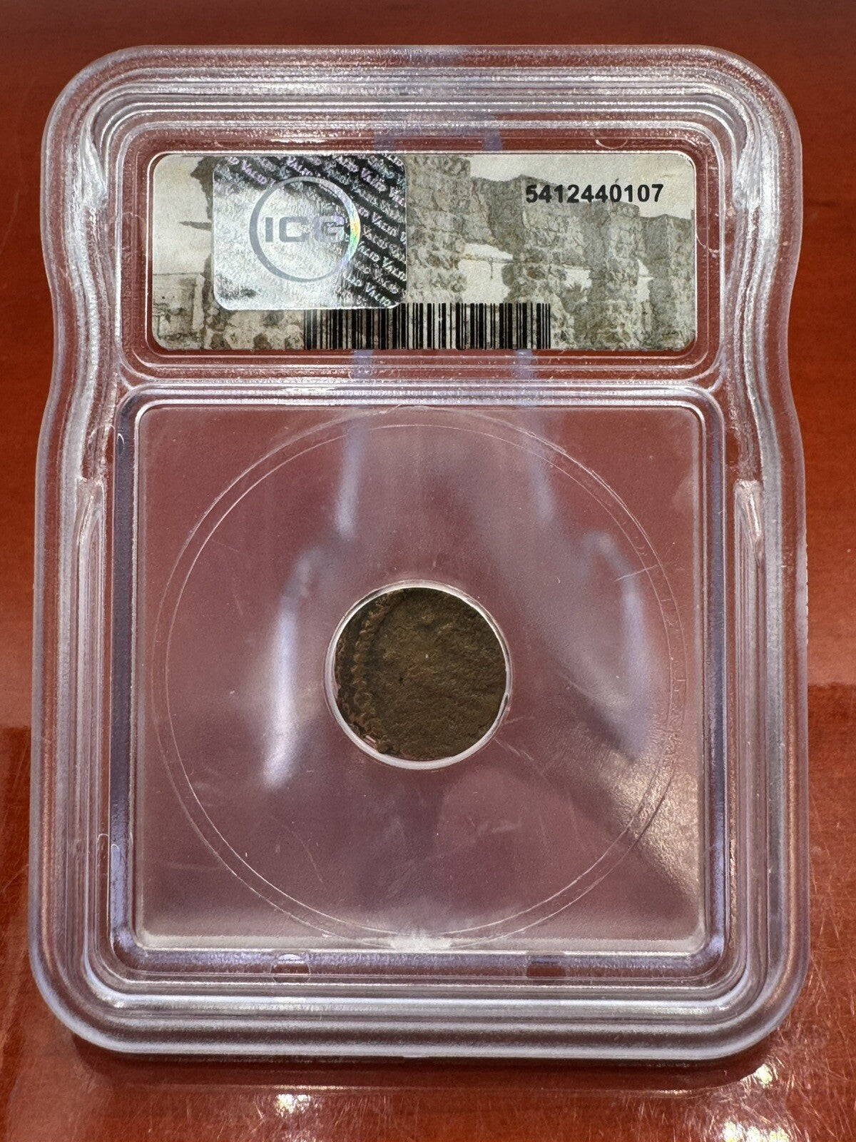 ICG - Genuine ROMAN EMPIRE Coin Slab 27BC-476AD Amazing Historical Bronze A10