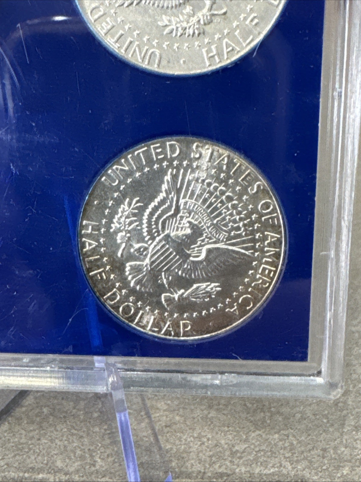 Lot Of 3 (Three) 1964 Kennedy Half Dollars  90% Silver In Case