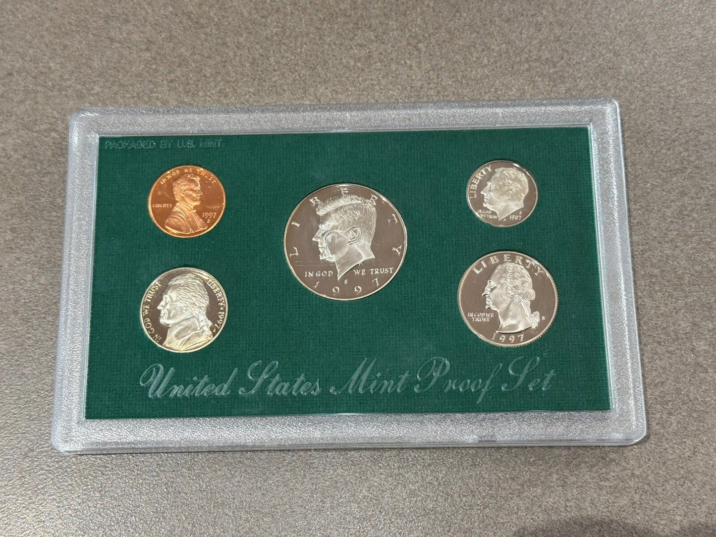1995,1997,1998 PROOF SETS OGP WITH COA COMPLETE