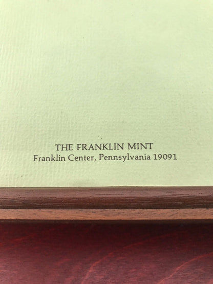 The Franklin Mint Centennial Car 100pc Mini-Ingot Collection Sterling Silver