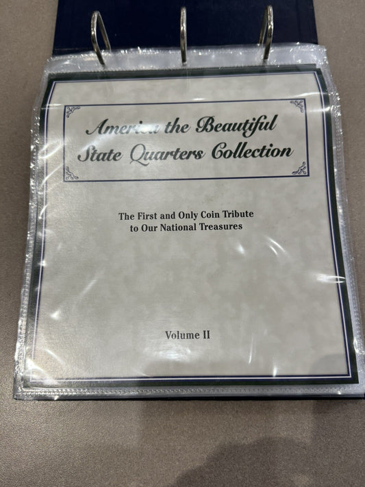 Postal Commemorative Society Statehood Quarters Collection Volume II Incomplete