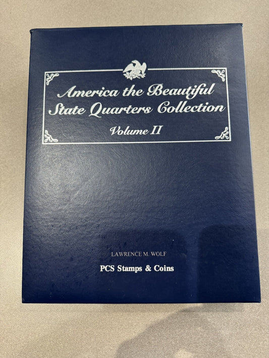 Postal Commemorative Society Statehood Quarters Collection Volume II Incomplete