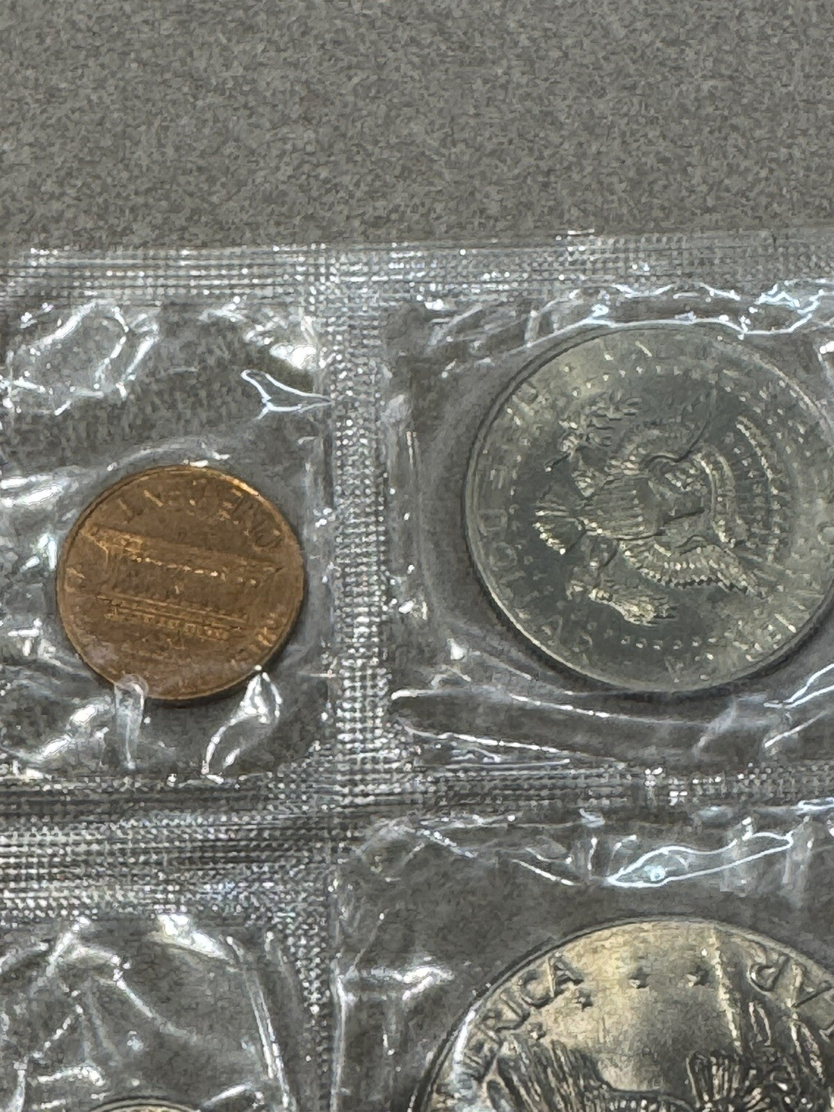 1977 Uncirculated Coin Set 12 Coins Nicely Toned P-D