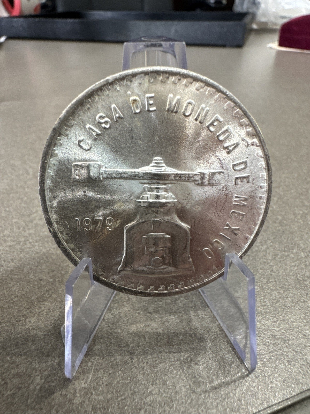 1979 Mexico 1oz Una Onza Plata Pura .925 Silver 33.625 Gr BRIGHT BEAUTY Classic