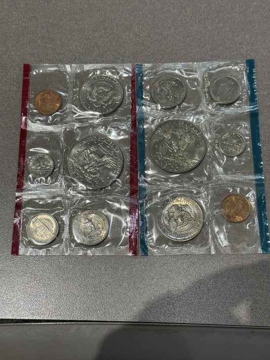 1978 2 Sets P-D  U.S. PROOF SET 12 COINS TOTAL Toned !!