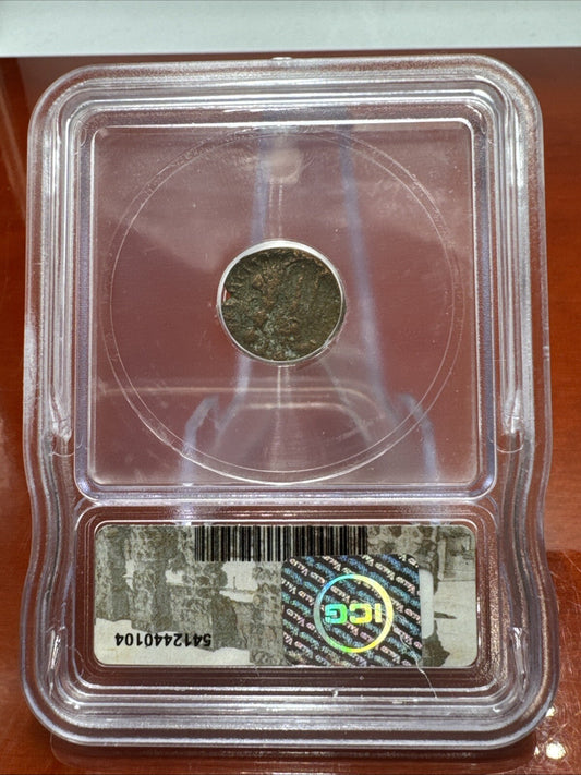 ICG - Genuine ROMAN EMPIRE Coin Slab 27BC-476AD Amazing Historical Bronze A4