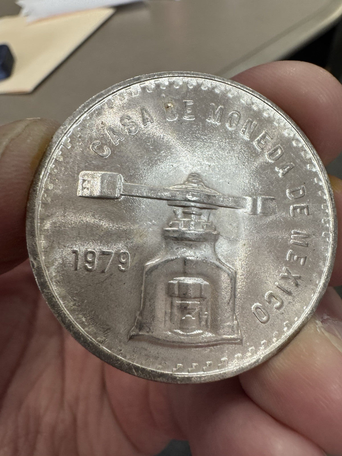 1979 Mexico 1oz Una Onza Plata Pura .925 Silver 33.625 Gr BRIGHT BEAUTY Classic