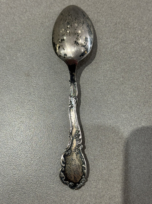 Vintage  Boulder Colorado Sterling Silver Texas Travel Souvenir Spoon 22.3 5.5”
