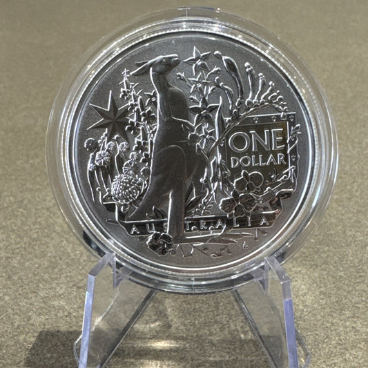 2021 Australia Coat of Arms 1oz Silver Coin Royal Australian Mint Mintage 50,000