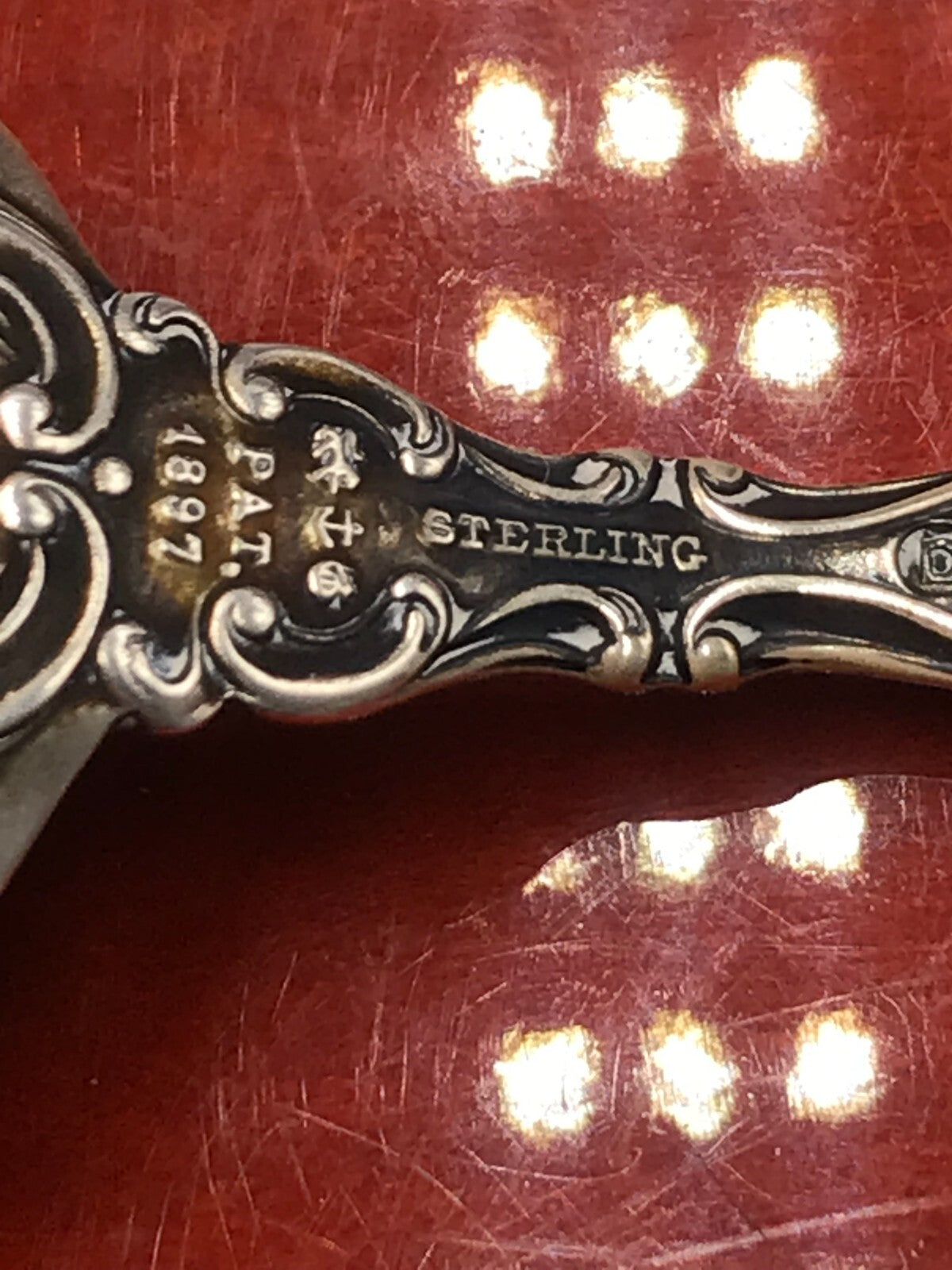 Sterling Silver City of Angels Los Angeles Montgomery Bros Spoon 19.8g 5 3/4"