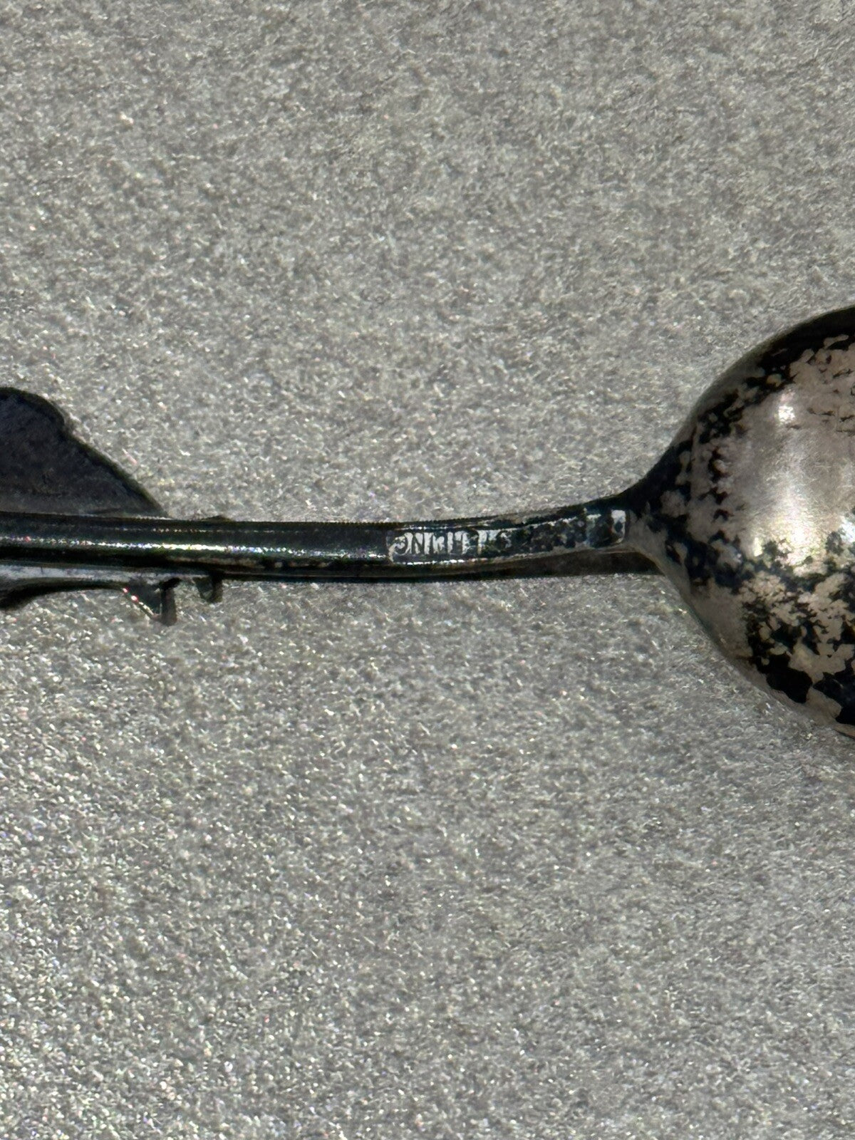 Portland, Oregon Sterling Silver Souvenir Spoon Fish Sailing 7.9 Grams 4”