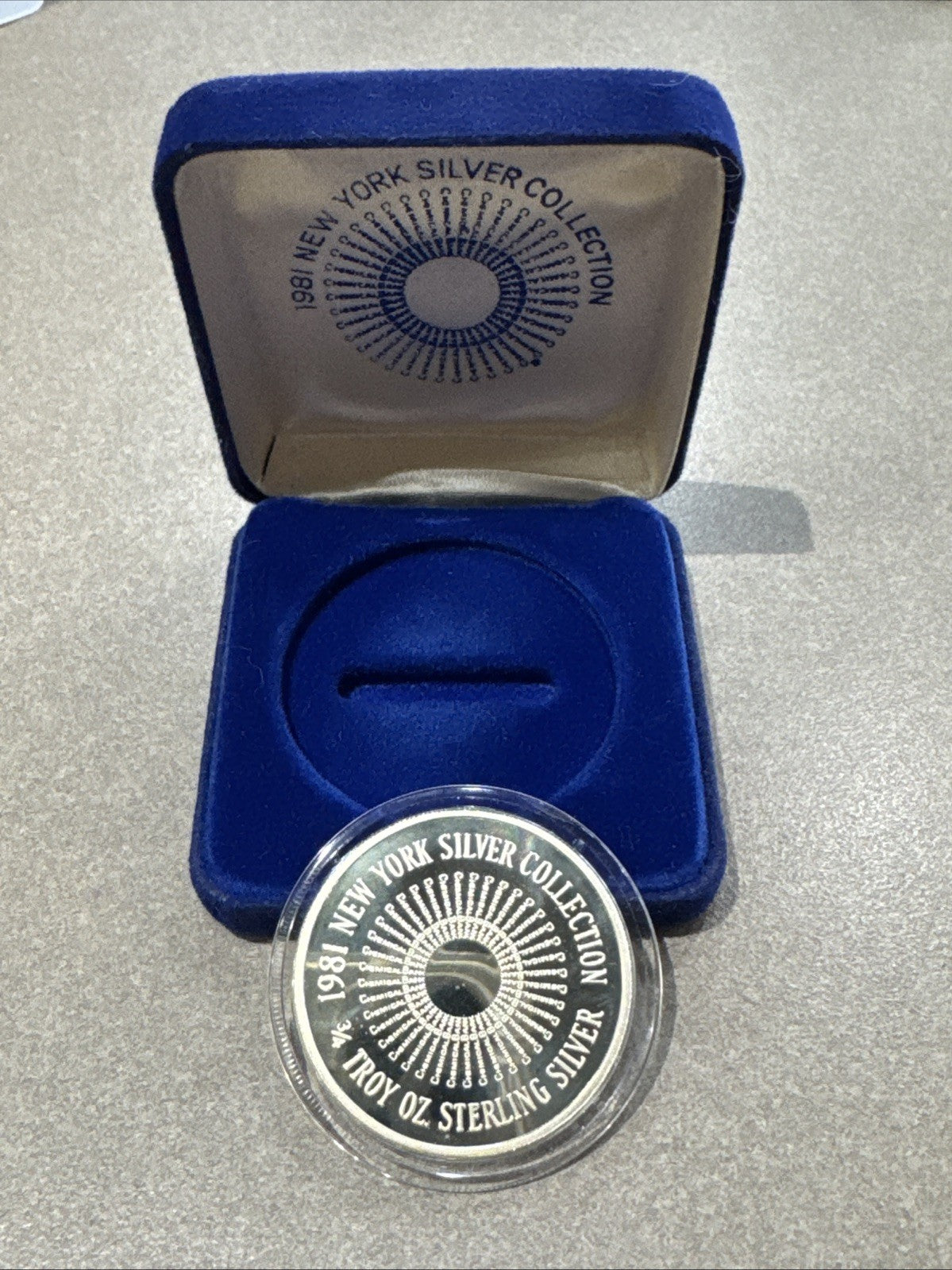 1981 Montauk Point NY Silver Collection 3/4 Troy oz Silver Sterling Coin