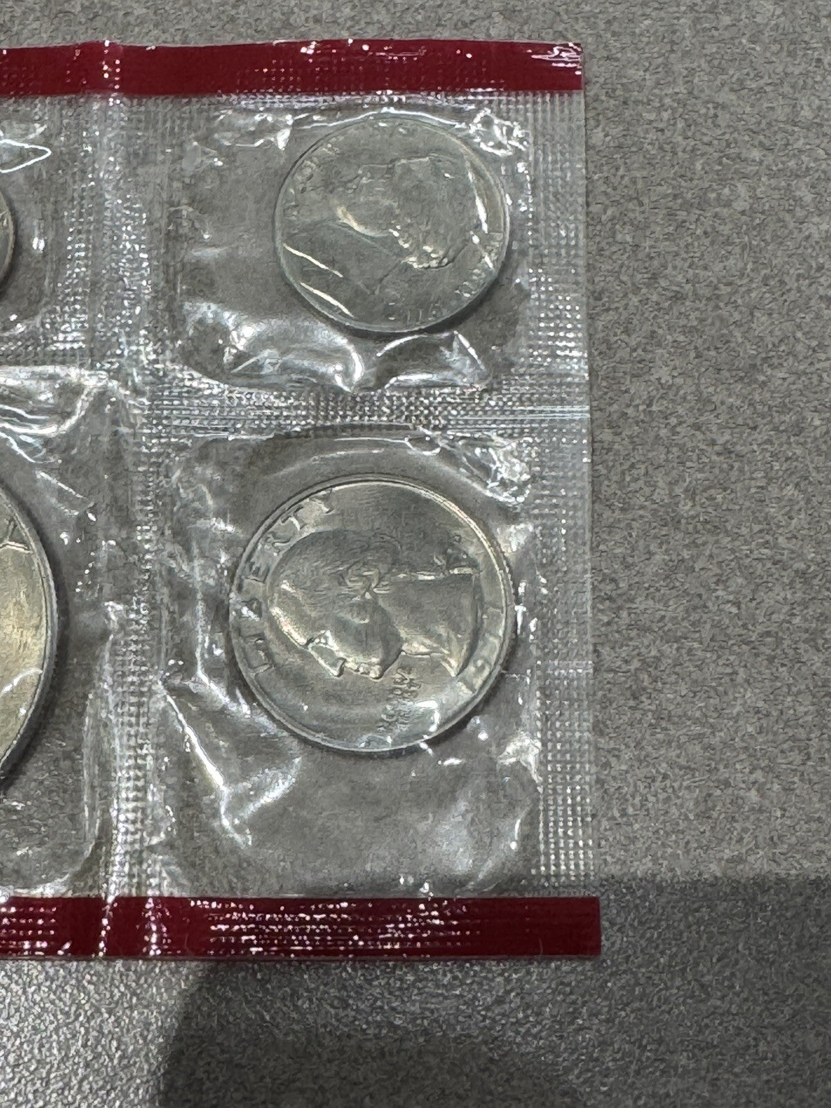 1977 Uncirculated Coin Set 12 Coins Nicely Toned P-D