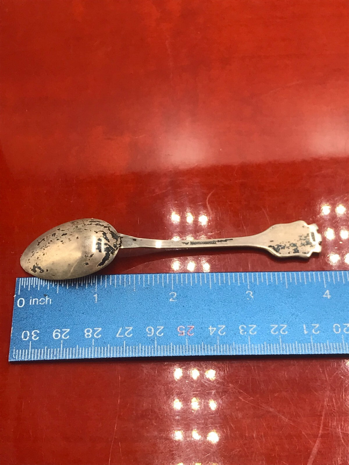 Solvang Windmill Spoon Souvenir Enamel California Vintage 4" 9.6g