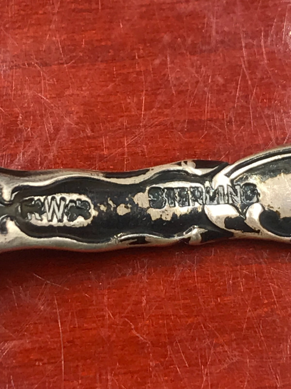 Boulder Colorado personalized sterling silver spoon 5.5" 22.6g