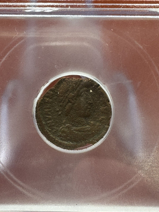 ICG - Genuine ROMAN EMPIRE Coin Slab 27BC-476AD Amazing Historical Bronze A1