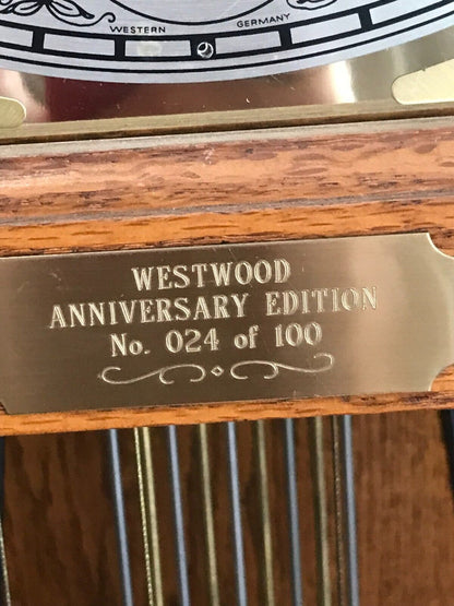 WESTWOOD GRANDFATHER CLOCK - ANNIVERSARY EDITION #24 OF 100 GERMAN MOVEMENT