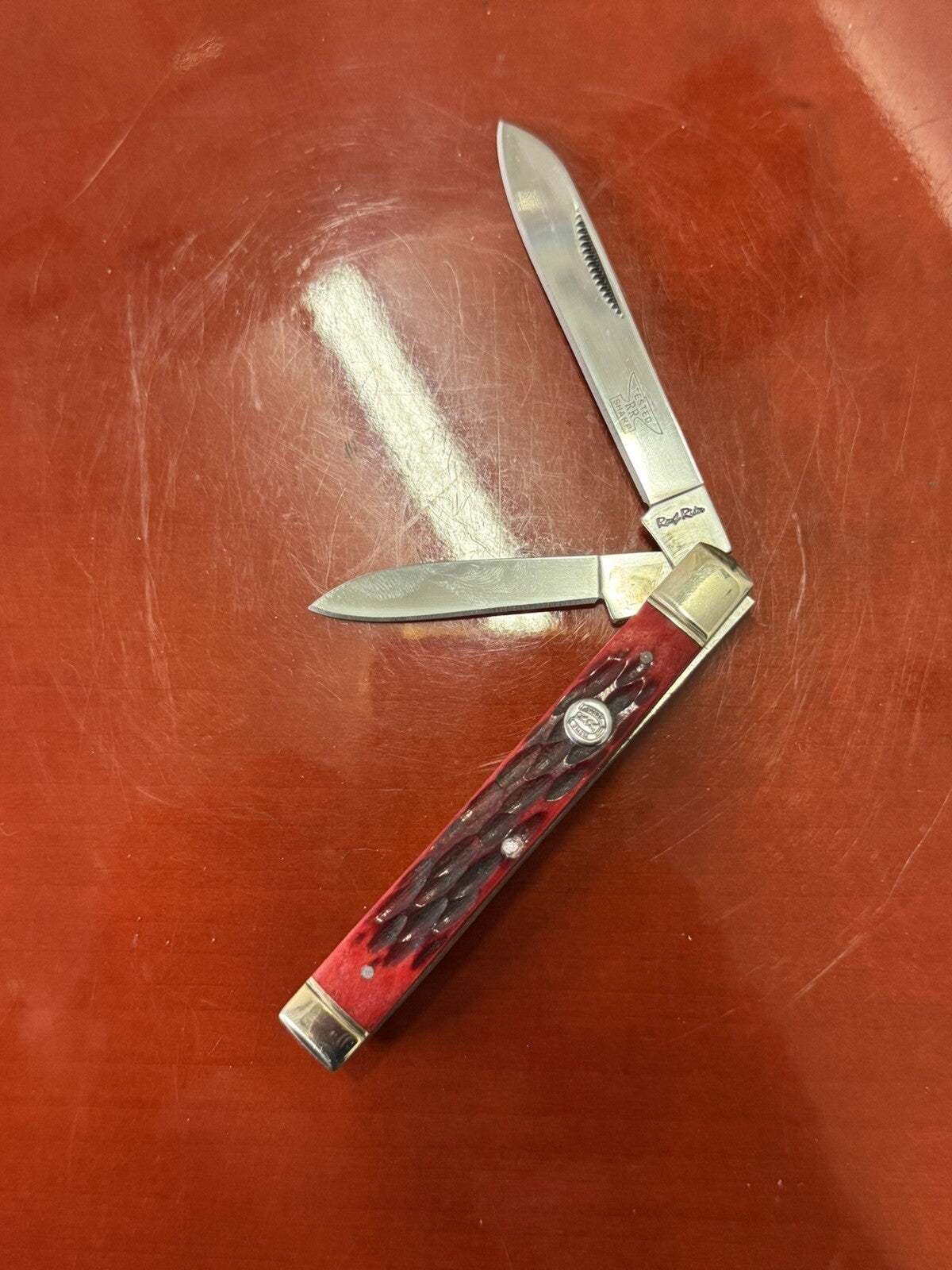 Rough Rider RR281 Folding Pocket Knife in original box !