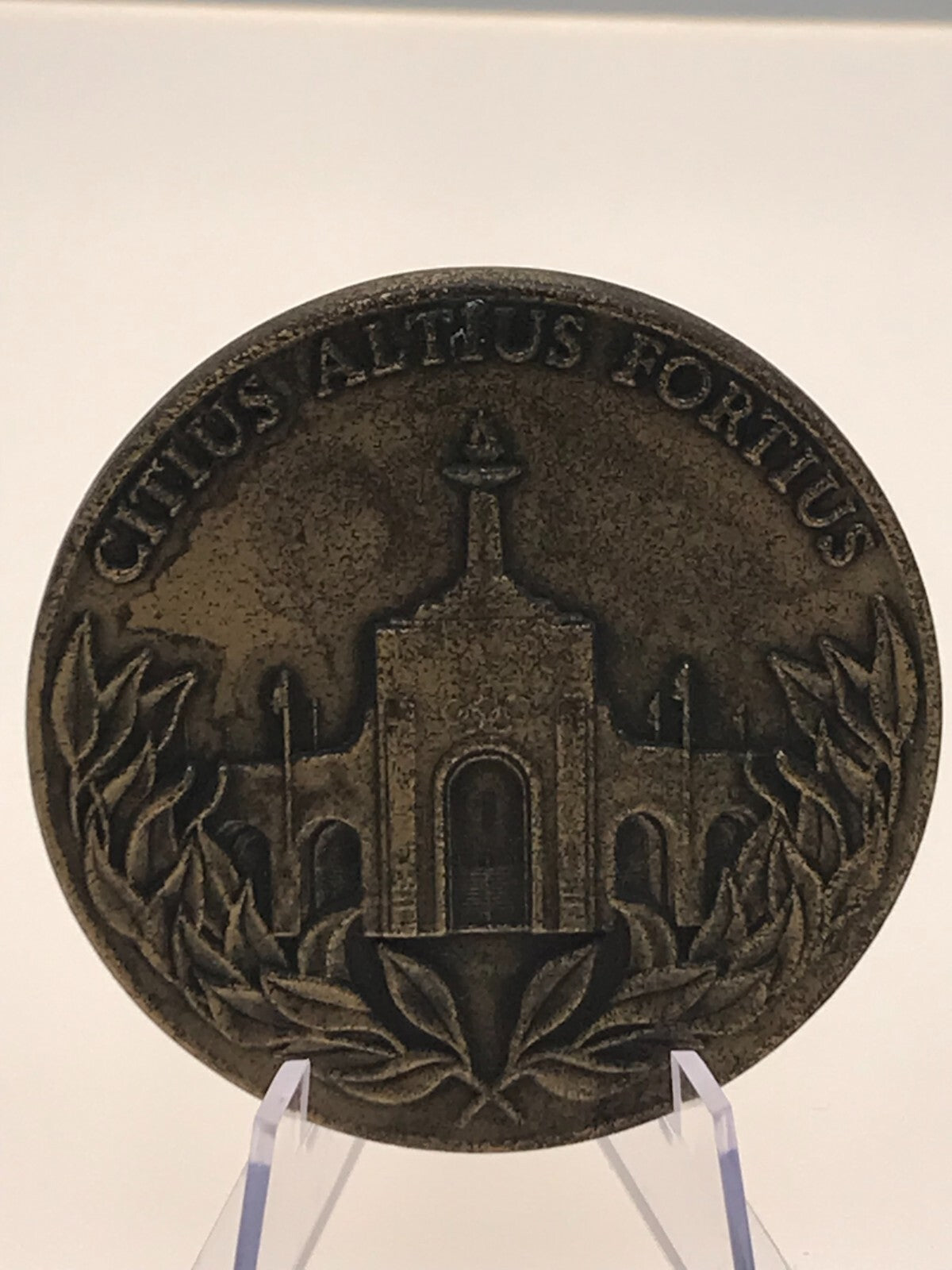 1984 Los Angeles Olympics Bronze Volunteer Participation Medallion Medal