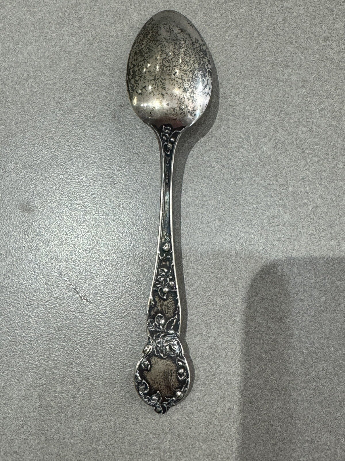 Sterling Silver "Marine City Michigan , Souvenir Spoon 6” 32.5 Gr