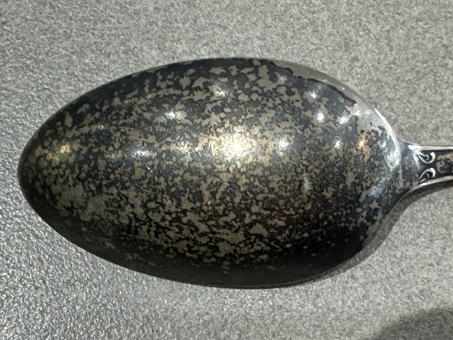 Wm McKinley McKinley Home Sterling Silver Souvenir Spoon 22.1 Gr 5 7/8”