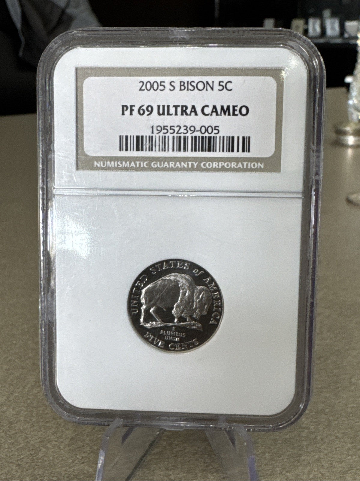 2005 S Bison Jefferson 5 Cent Nickel Proof - NGC PF69 Ultra Cameo