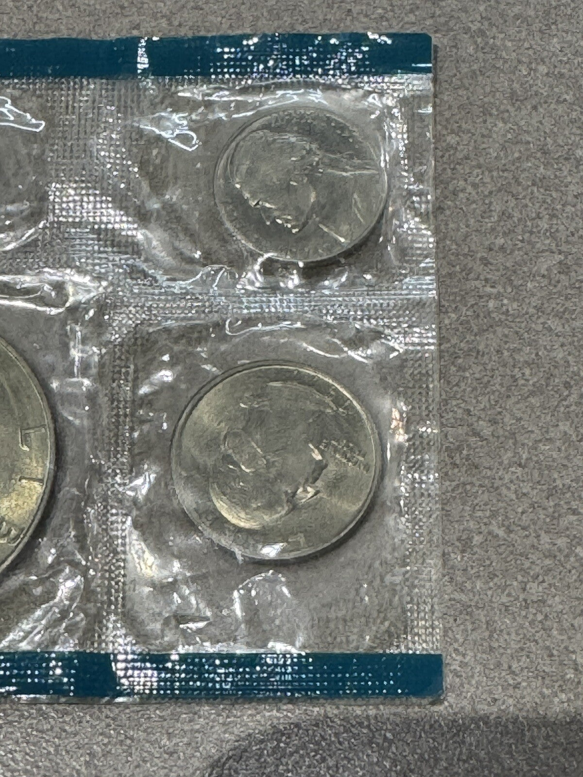 1977 Uncirculated Coin Set 12 Coins Nicely Toned P-D