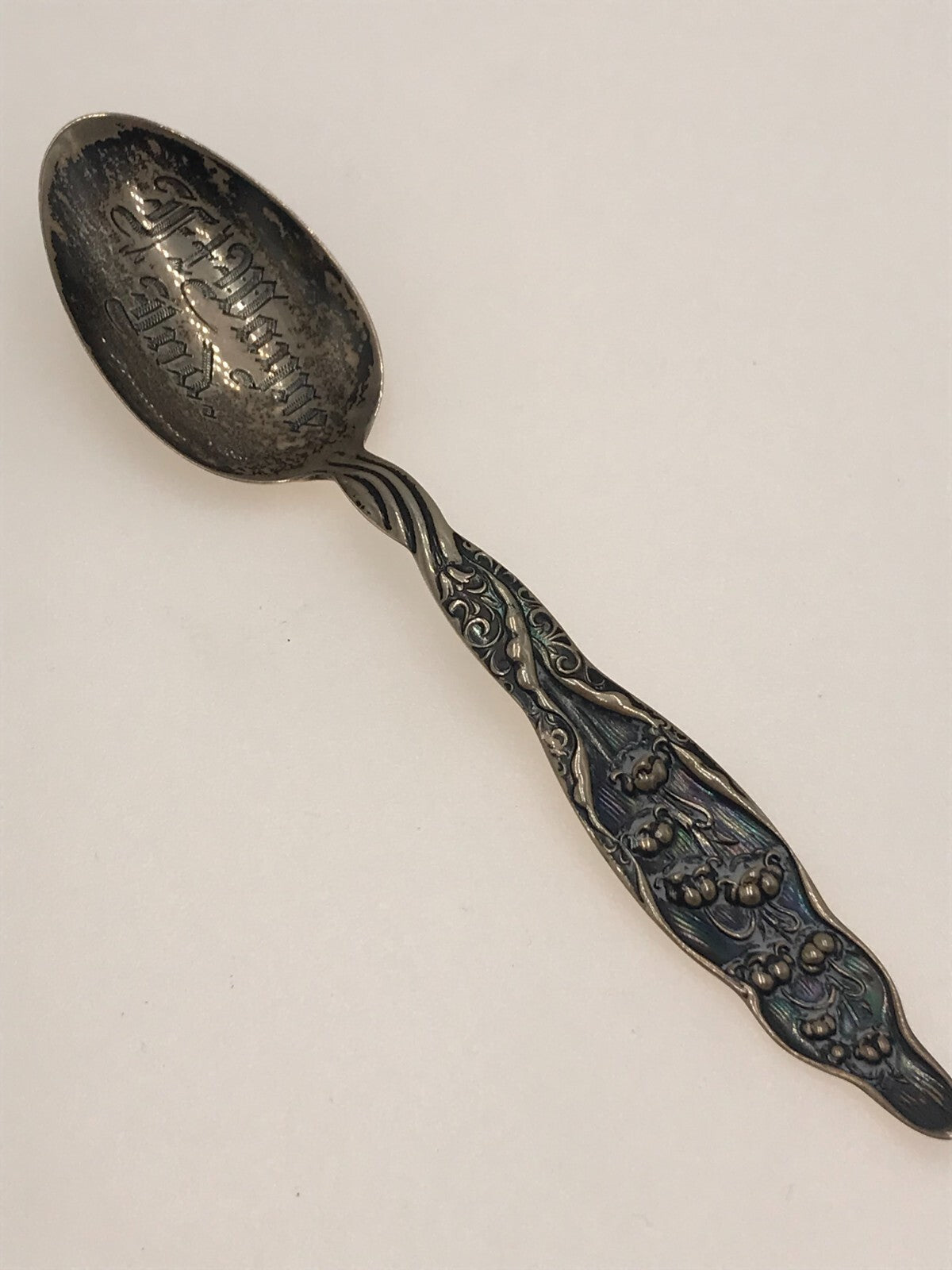 Fort Wayne Indiana Sterling Silver 20.2g 5.75” Souvenir Spoon
