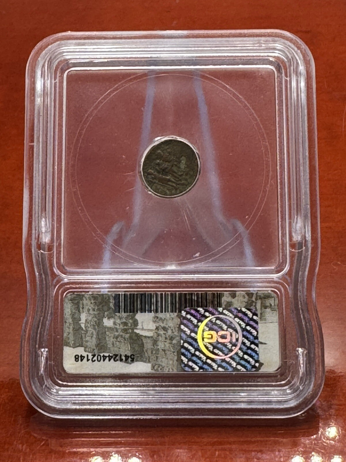 ICG - Genuine ROMAN EMPIRE Coin Slab 27BC-476AD Amazing Historical Bronze A3