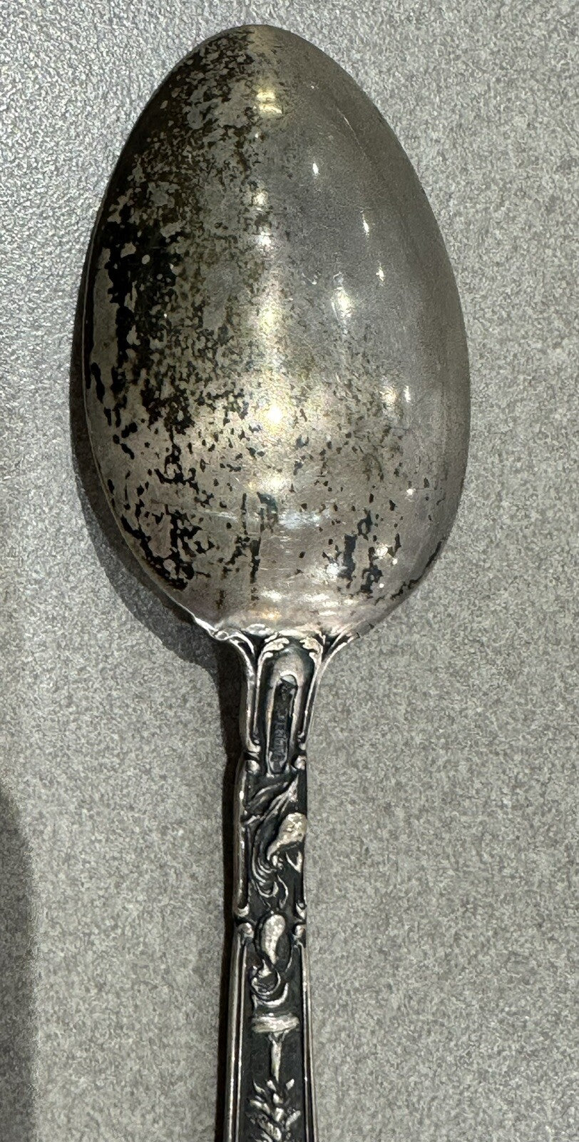 Milling District Minneapolis Minnesota Sterling Souvenir Spoon 5 7/8 29.3 Gr