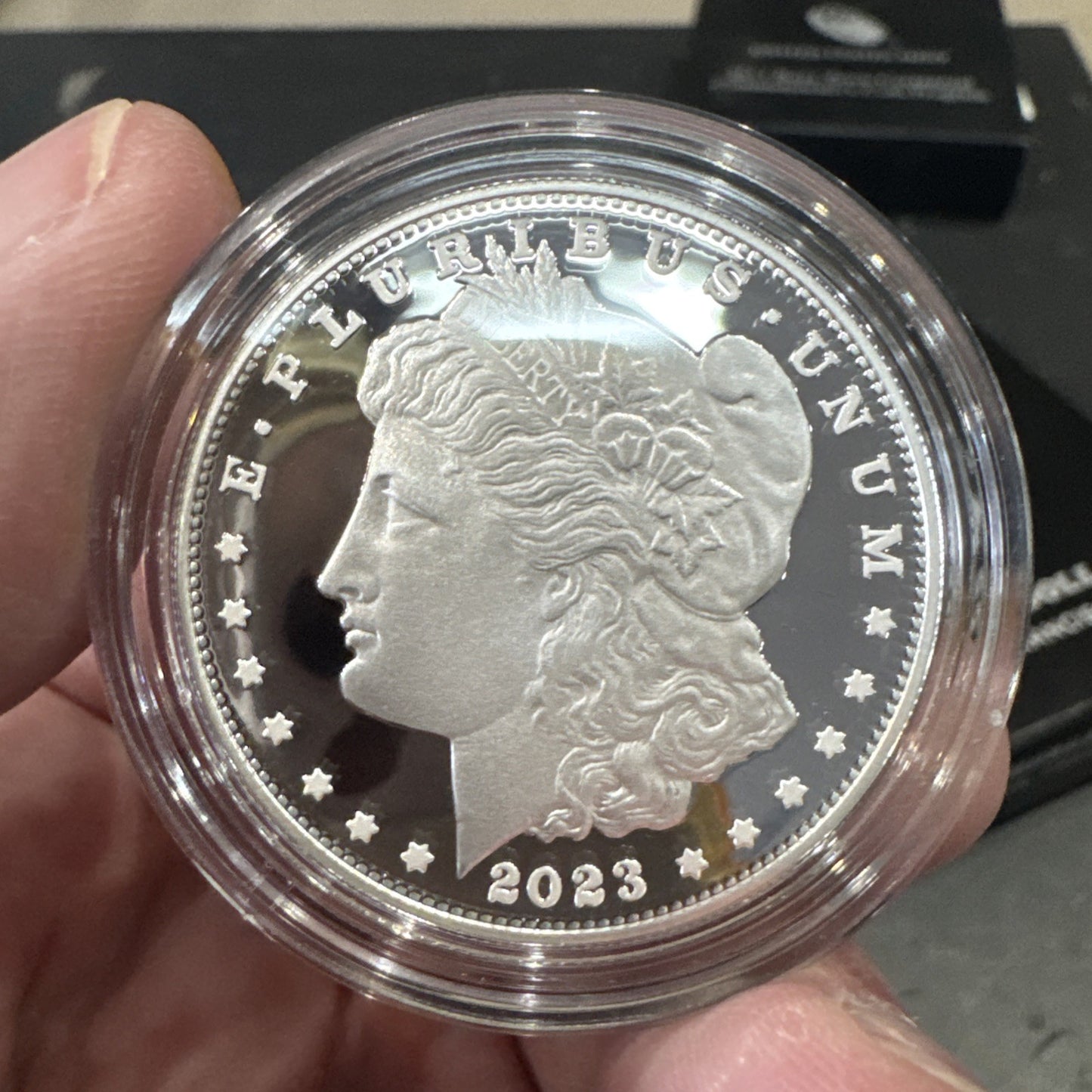 2023 San Francisco Morgan Silver Dollar Proof With COA