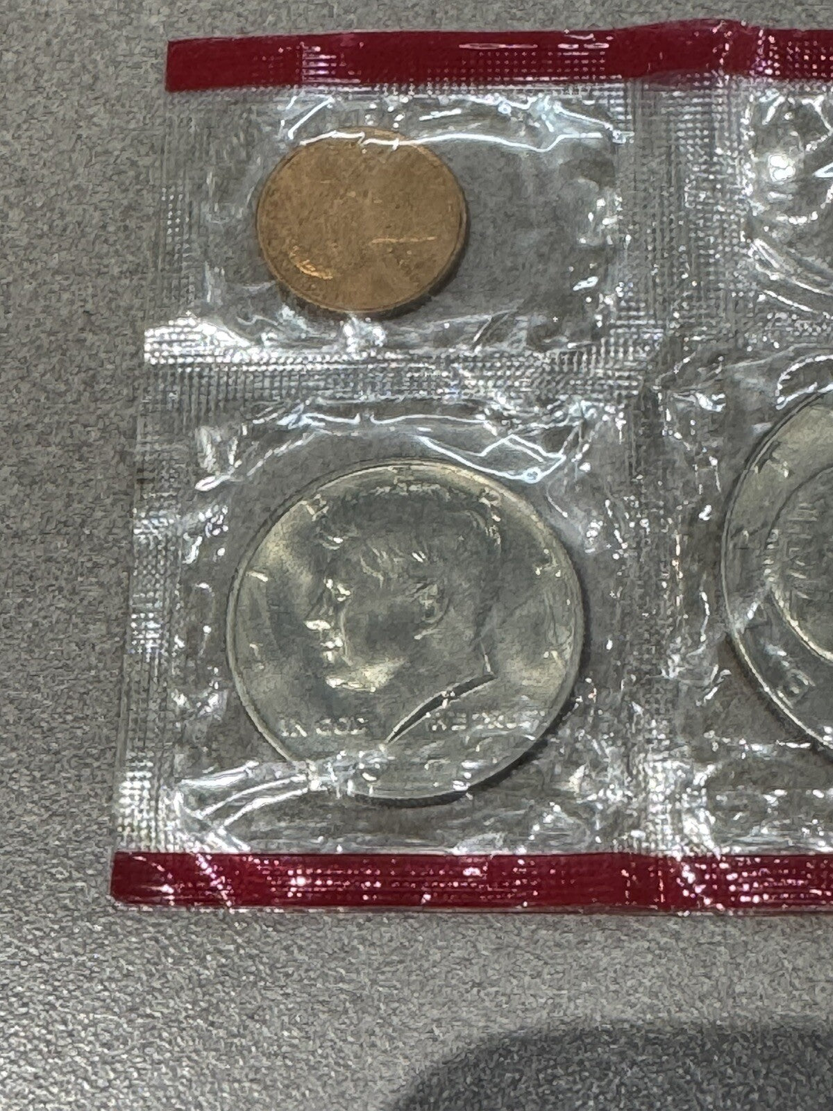 1977 Uncirculated Coin Set 12 Coins Nicely Toned P-D