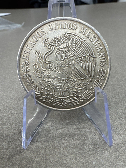 1978 Cien Pesos Mexican Silver 100 Pesos Ley .720