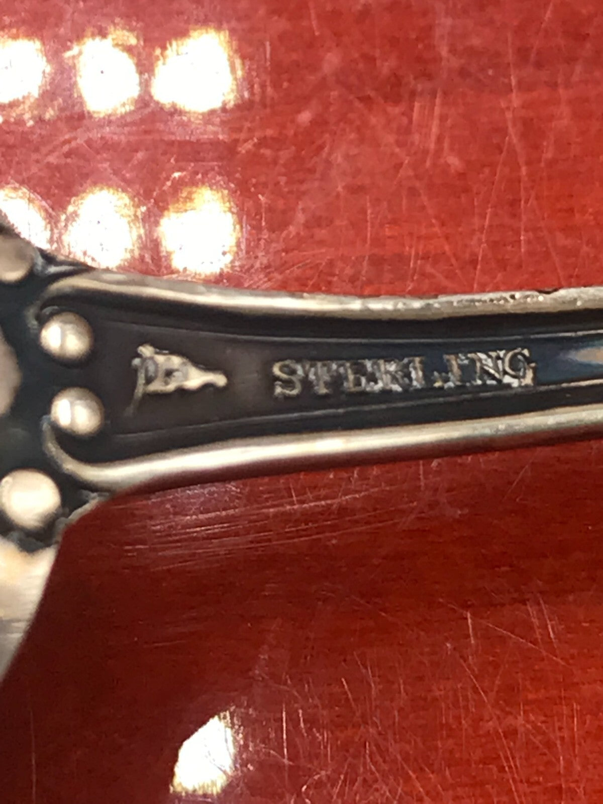 Antique Anderson County Court House Garnett, KS Silver Spoon 5.25" 14.2g