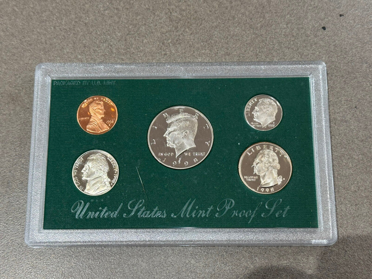 1995,1997,1998 PROOF SETS OGP WITH COA COMPLETE